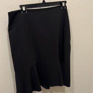 Flirty flare black skirt. Size 12